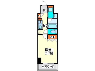 アーバネックス四ツ橋の物件間取画像